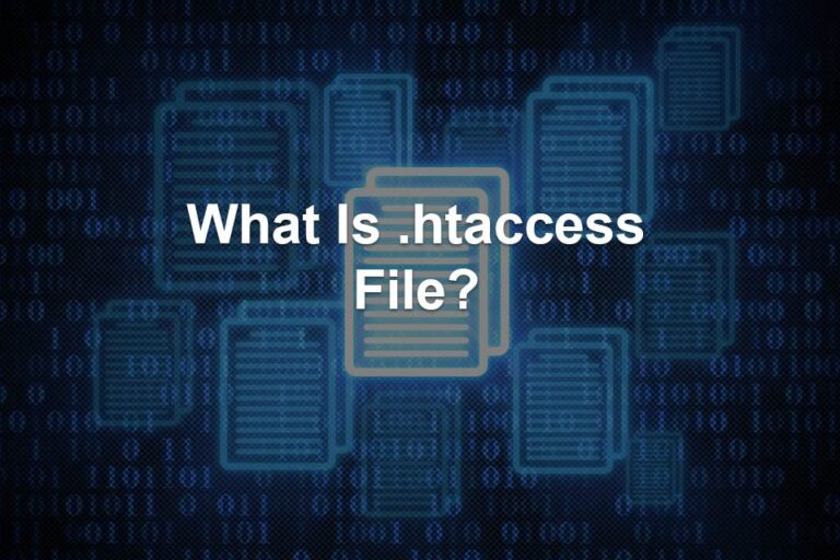 What Is .htaccess File?